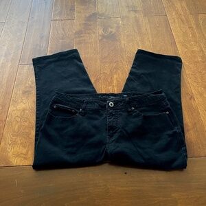 Black Jeans Sz 14P Capris